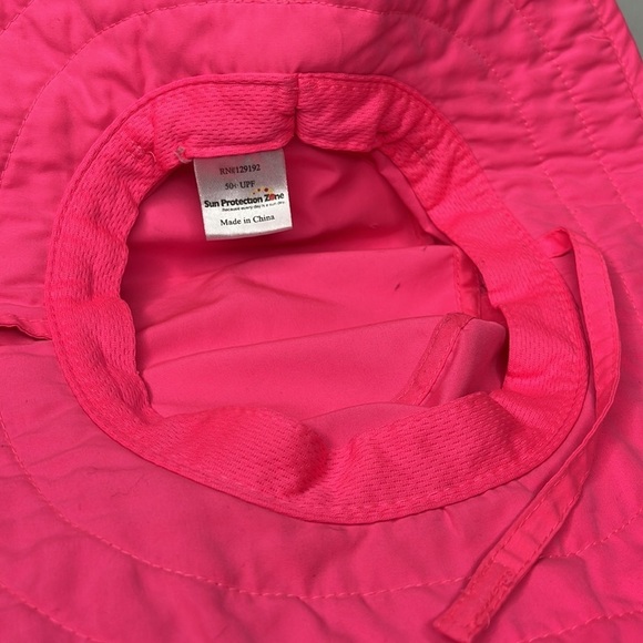 Sun Protection Zone Kids UPF 50+ Hawaiian Pink Safari Sun Hat UV Sun Lightweight - Picture 6 of 12